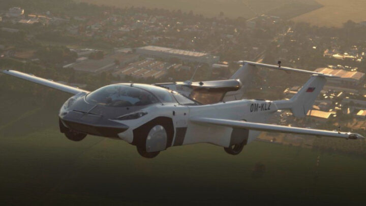 ‘Uçan araba’ AirCar 35 dakikalık test uçuşunu başarıyla tamamladı